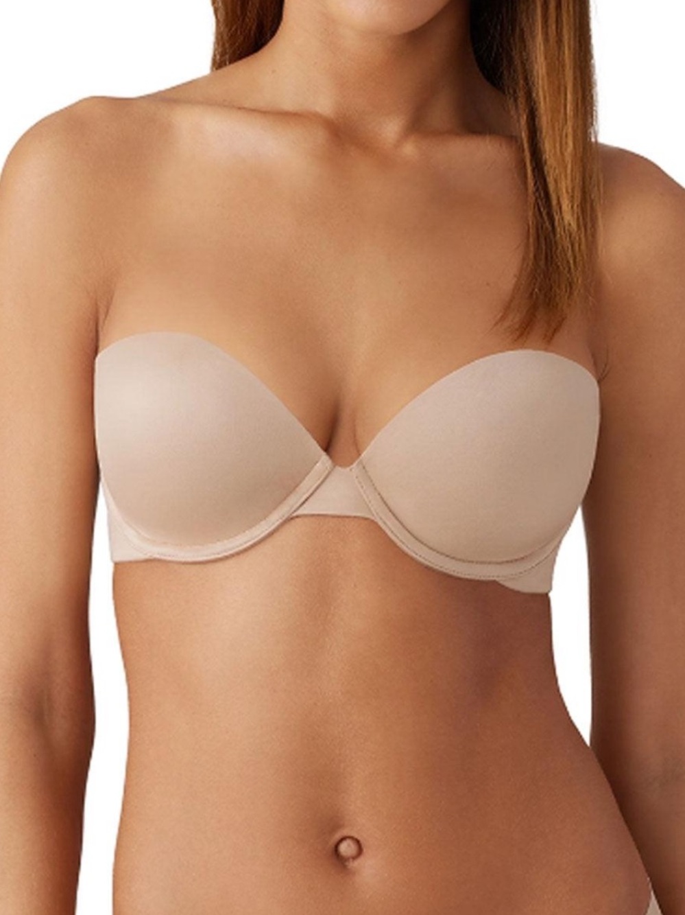 b.tempt’d by Wacoal Future Foundation Push-Up Strapless Bra Au Natural – 34B
